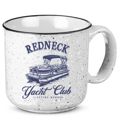 Redneck Yacht Social Club Party In Slow Motion 15oz Campfire Ceramic Mug