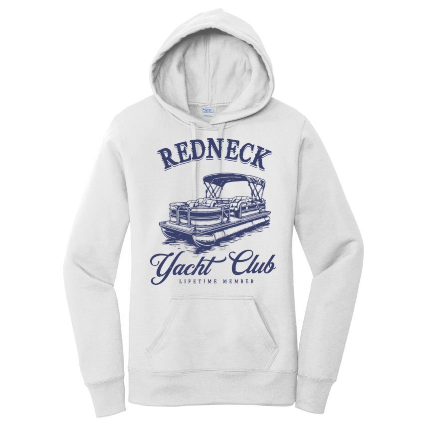 Redneck Yacht Social Club Party In Slow Motion Women's Pullover Hoodie