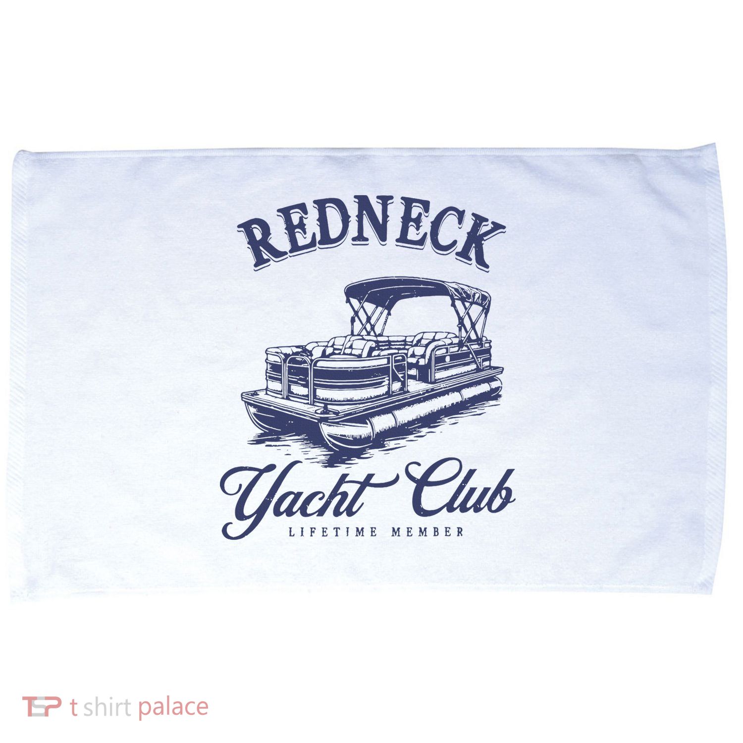 Redneck Yacht Social Club Party In Slow Motion Microfiber Hand Towel
