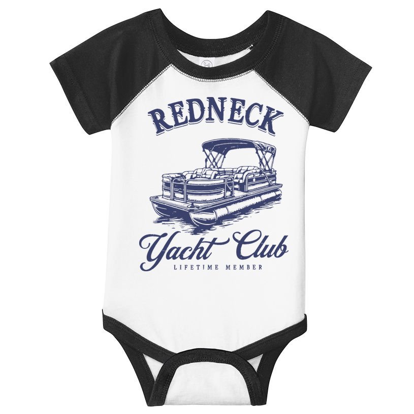 Redneck Yacht Social Club Party In Slow Motion Infant Baby Jersey Bodysuit