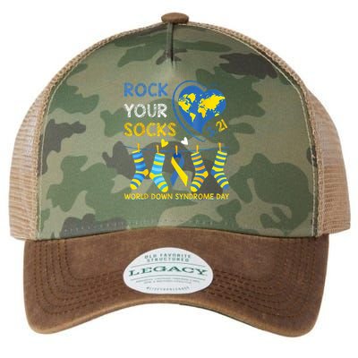 Rock Your Socks World Down Syndrome Awareness Day  Legacy Tie Dye Trucker Hat