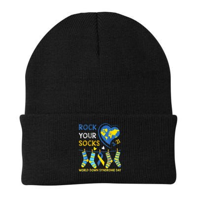 Rock Your Socks World Down Syndrome Awareness Day  Beanie