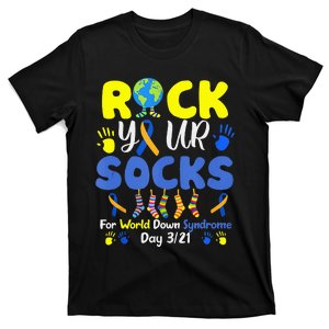 Rock Your Socks For World Down Syndrome Day T-Shirt