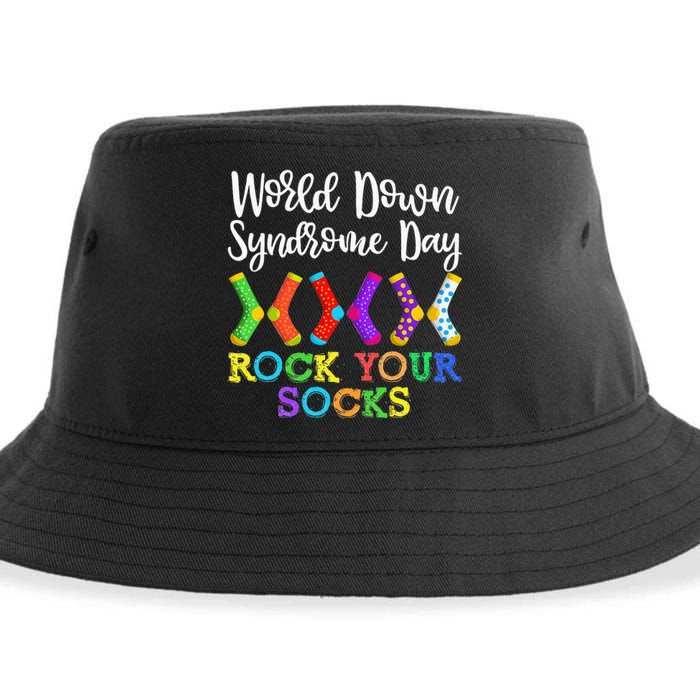 Rock Your Socks World Down Syndrome Awareness Day Sustainable Bucket Hat