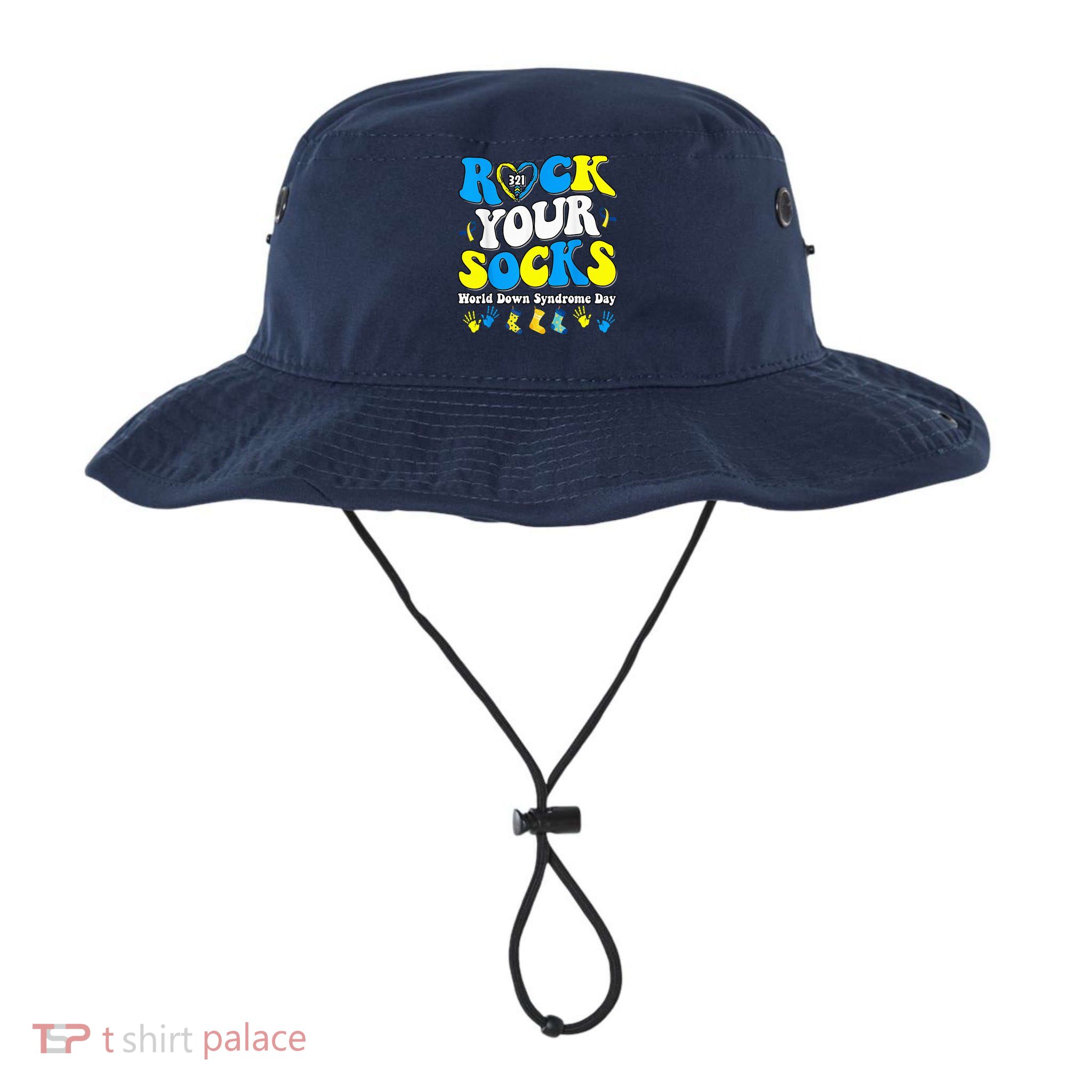 Rock Your Socks World Down Syndrome Awareness Day Kid Legacy Cool Fit Booney Bucket Hat