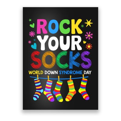 Rock Your Socks World Down Syndrome Awareness Day Wdsd Poster