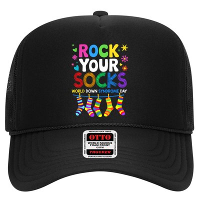 Rock Your Socks World Down Syndrome Awareness Day Wdsd Trucker Hat