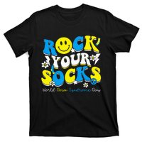 Rock Your Socks World Down Syndrome Awareness Day T-Shirt