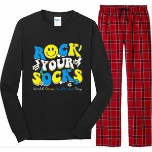 Rock Your Socks World Down Syndrome Awareness Day Long Sleeve Pajama Set