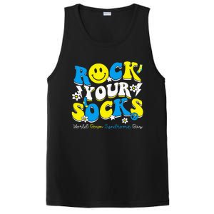 Rock Your Socks World Down Syndrome Awareness Day PosiCharge Competitor Tank