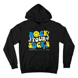 Rock Your Socks World Down Syndrome Awareness Day Tall Hoodie