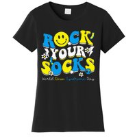 Rock Your Socks World Down Syndrome Awareness Day Women's T-Shirt