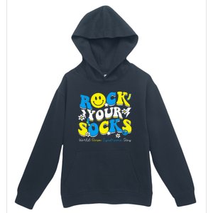 Rock Your Socks World Down Syndrome Awareness Day Urban Pullover Hoodie