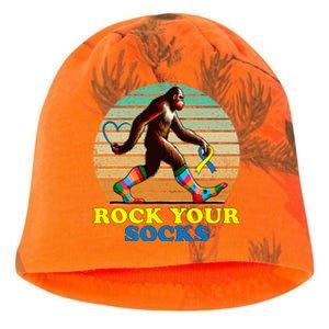 Rock Your Socks Awareness Sasquatch Kati - Camo Knit Beanie