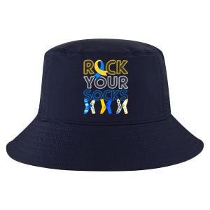 Rock Your Socks Down Syndrome Awareness Cool Comfort Performance Bucket Hat