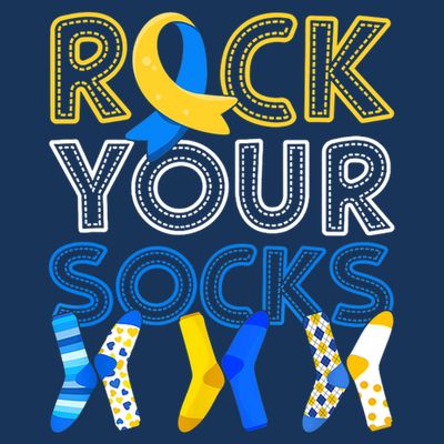 Rock Your Socks Down Syndrome Awareness T-Shirt