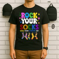 Rock Your Socks World Down Syndrome Awareness Day WDSD T-Shirt