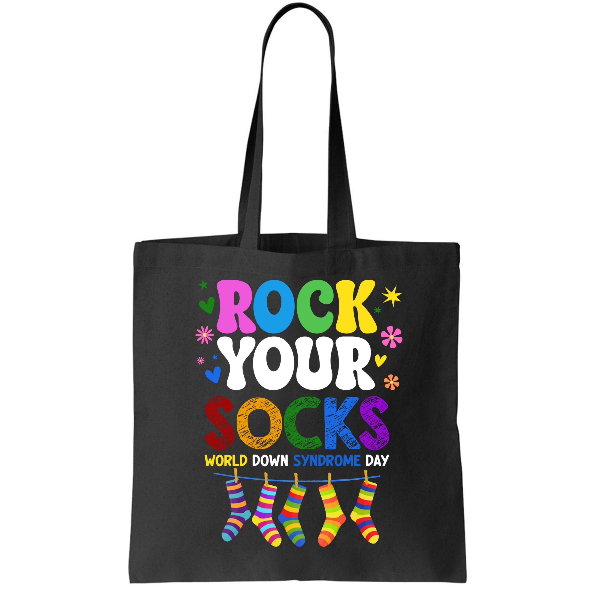 Rock Your Socks World Down Syndrome Awareness Day WDSD Bag