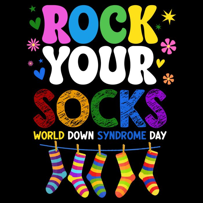 Rock Your Socks World Down Syndrome Awareness Day WDSD Premium T-Shirt