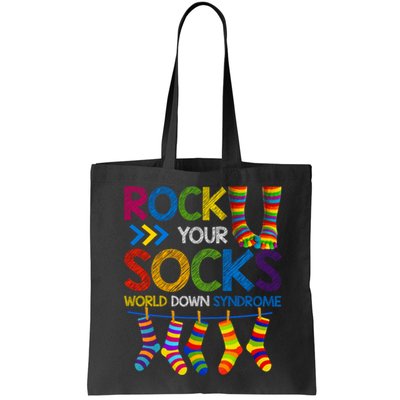 Rock Your Socks World Down Syndrome Awareness Bag