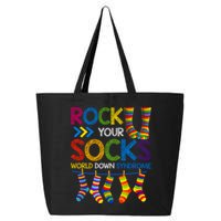 Rock Your Socks World Down Syndrome Awareness 25L Jumbo Tote