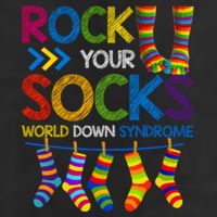 Rock Your Socks World Down Syndrome Awareness 25L Jumbo Tote