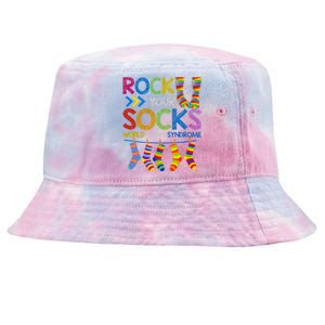 Rock Your Socks World Down Syndrome Awareness Tie-Dyed Bucket Hat