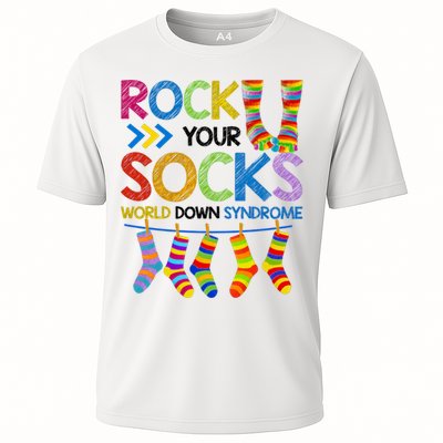 Rock Your Socks World Down Syndrome Awareness Performance Shirt