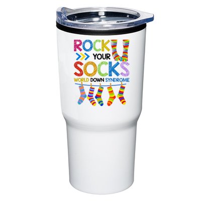 Rock Your Socks World Down Syndrome Awareness Tumbler
