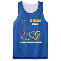 Rock Your Socks T21 Man Down Syndrome Awareness Mesh Reversible Basketball Jersey Tank