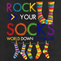 Rock Your Socks World Down Syndrome Awareness Adult Drive Performance Visor