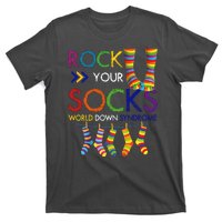 Rock Your Socks World Down Syndrome Awareness T-Shirt