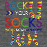 Rock Your Socks World Down Syndrome Awareness Baby Bodysuit
