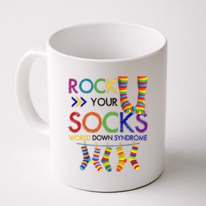 Rock Your Socks World Down Syndrome Awareness Coffee Mug