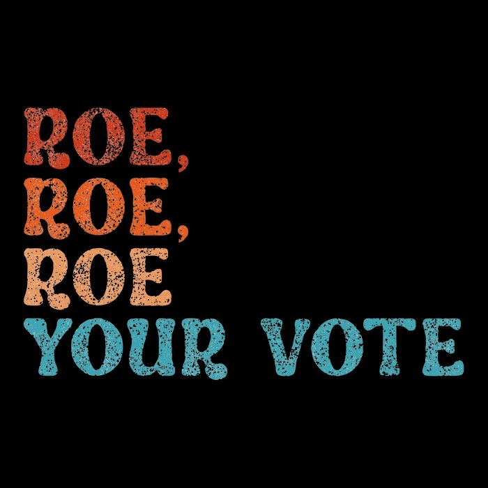 Roe Your Vote Rights Vintage Retro Doggie Tank