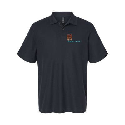Roe Your Vote Rights Vintage Retro Polo
