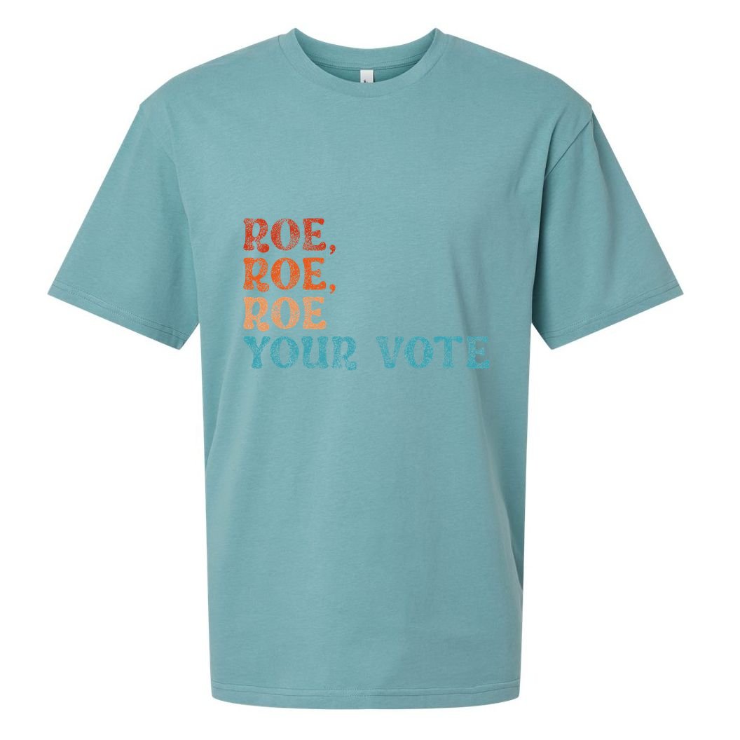 Roe Your Vote Rights Vintage Retro Sueded Cloud Jersey T-Shirt