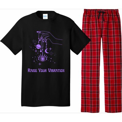 Raise Your Vibration New Age Purple Law Of Attraction Cute Gift Pajama Set