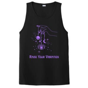 Raise Your Vibration New Age Purple Law Of Attraction Cute Gift PosiCharge Competitor Tank