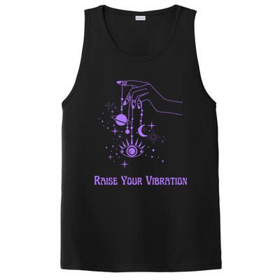 Raise Your Vibration New Age Purple Law Of Attraction Cute Gift PosiCharge Competitor Tank