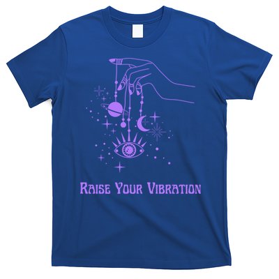 Raise Your Vibration New Age Purple Law Of Attraction Cute Gift T-Shirt