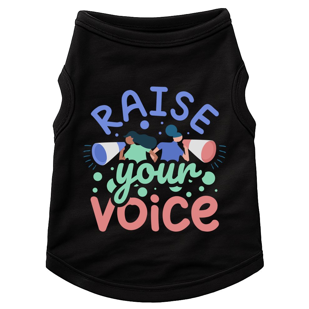 Raise Your Voice Doggie Tank