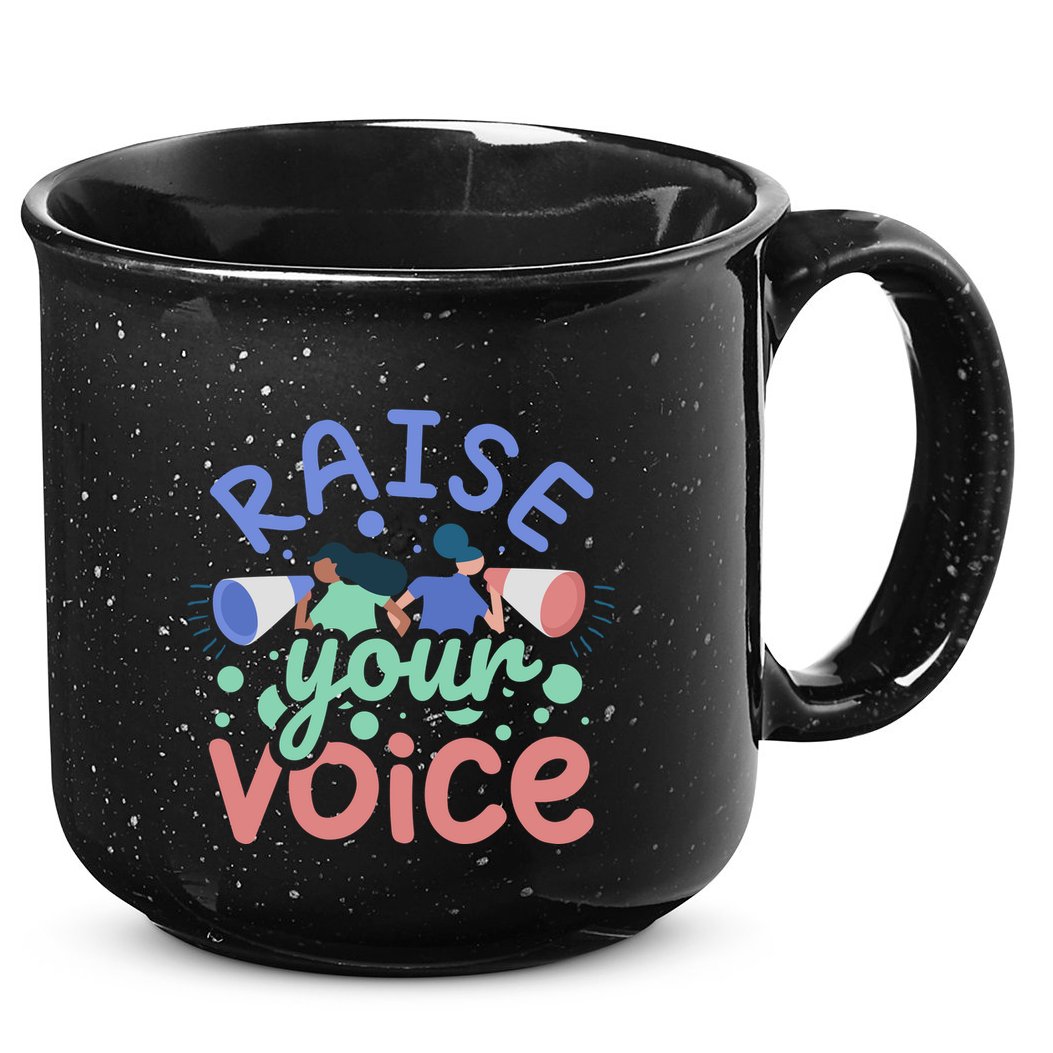 Raise Your Voice 15oz Campfire Ceramic Mug
