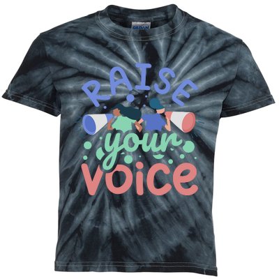 Raise Your Voice Kids Tie-Dye T-Shirt