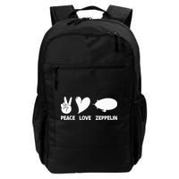 Retro Zeppelin 70s 80s Dirigible Airship Zepelin Zepplin Backpack