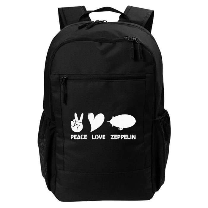 Retro Zeppelin 70s 80s Dirigible Airship Zepelin Zepplin Backpack