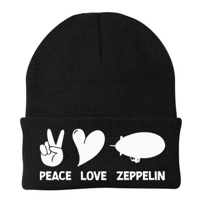 Retro Zeppelin 70s 80s Dirigible Airship Zepelin Zepplin Beanie