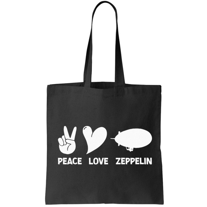 Retro Zeppelin 70s 80s Dirigible Airship Zepelin Zepplin Bag