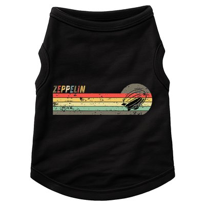 Retro Zeppelin 70s 80s Dirigible Doggie Tank