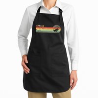 Retro Zeppelin 70s 80s Dirigible Apron